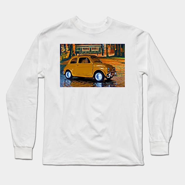 Surreal Fiat 500L Long Sleeve T-Shirt by DeVerviers